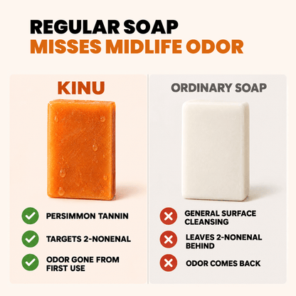 Persimmon Soap for Stubborn Midlife Odor
